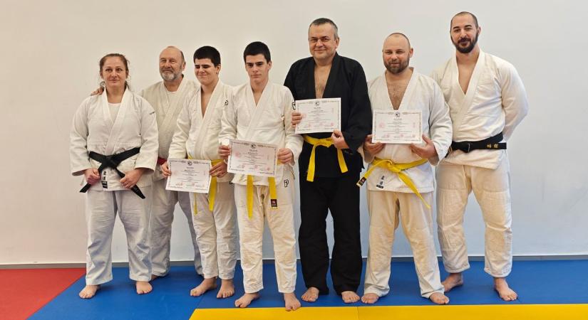 Övvizsgán bizonyítottak a marcali küzdősportolók