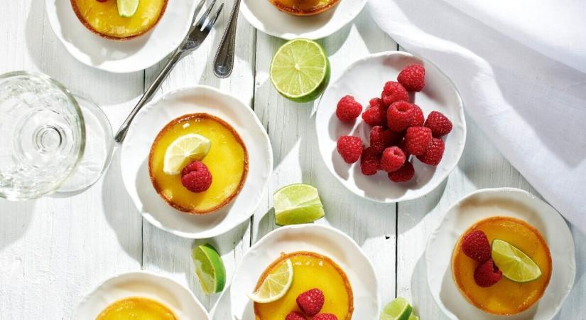 Sült citromkrémes tortácska (tarte au citron)