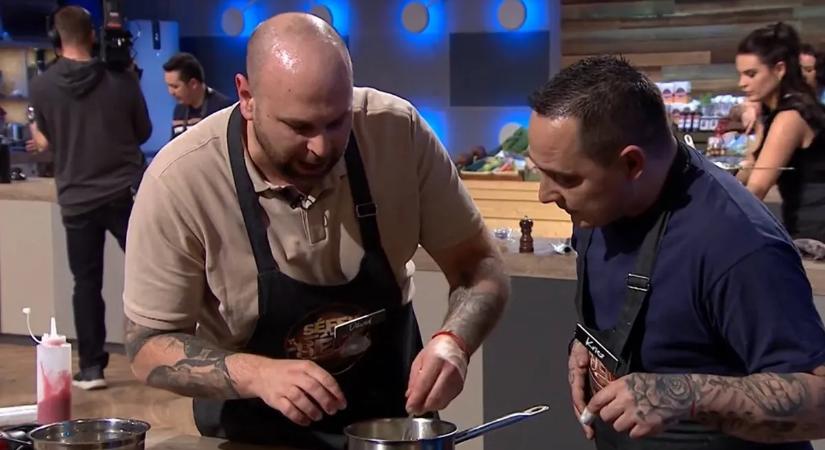 Séfek Séfe: kiakadt az egyik versenyző, feladta a küzdelmet