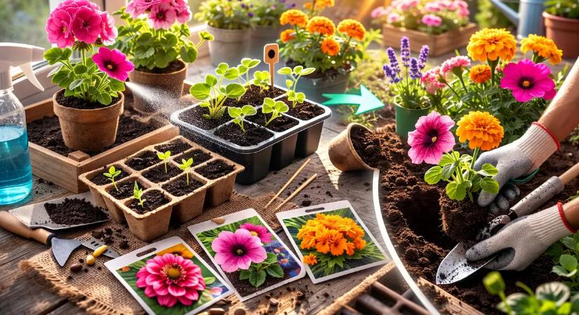 5 egyszerű virág, amit már most elkezdhetsz beltéren nevelni, hogy áprilisban már elültethesd őket