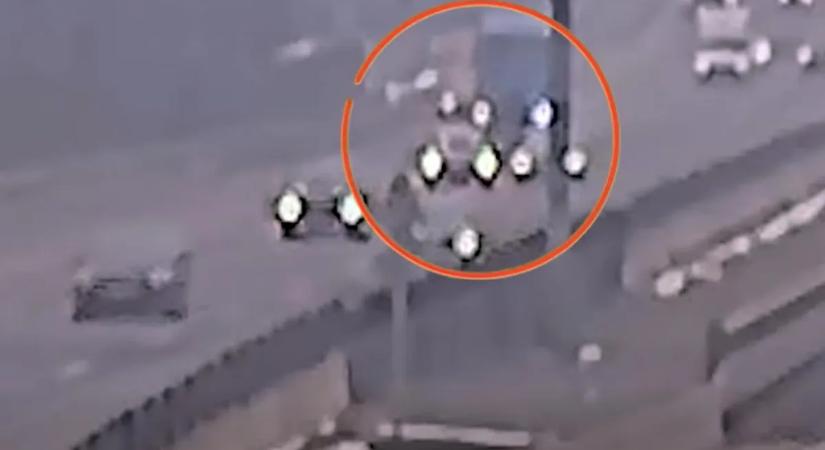 Pokolian rossz döntés okozott látványos balesetet az M7-esen