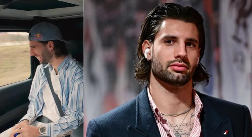 Brutális luxust villantott: Két Lamborghini árát hordja a csuklóján Szoboszlai Dominik