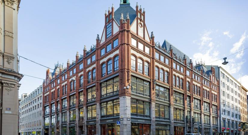 A helsinki Aleksanterinkatu 13 megújulása