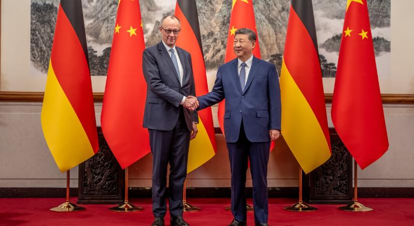 Friedrich Merz Pekingben tárgyalt Hszi Csin-pinggel