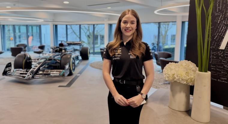 Győrből a Mercedesig vezetett Horváth Hanna útja, a Forma-1-es csapat aerodinamikai részlegébe került