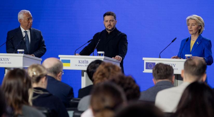Brüsszeliták Kijevben: kiderült, hogyan használnák fel Magyarországot, és miről egyeztetett Zelenszkijékkel az EU vezetése