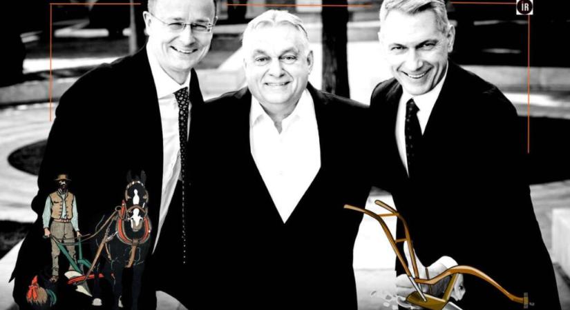 Az Orbán-Lázár-Szijjártó trió szántani készül – Na, de tavasszal, fiúk, ilyenkor csak akkor szoktak, ha muszáj….
