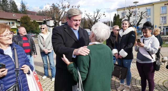 Komlón kampányolt Kapitány István és Dr. Kovács Áron – Videó