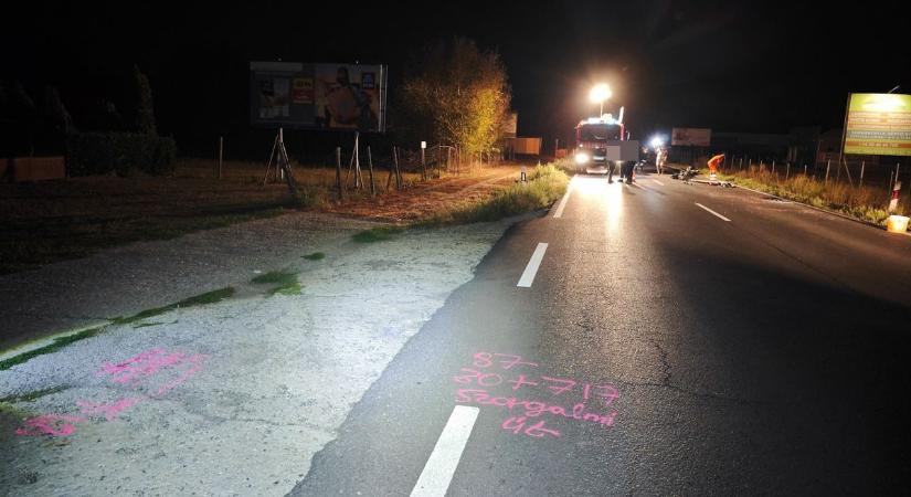 Tragédia: Halálos motorbaleset történt Szombathelynél
