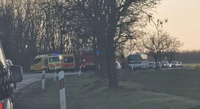 Baleset történt a vasi megyehatáron