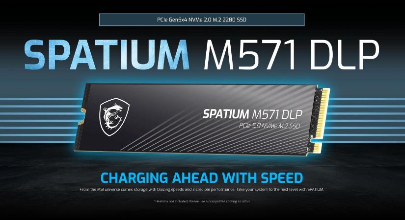 Kiemelt figyelmet fordít a biztonságra az MSI szélsebes SSD-je