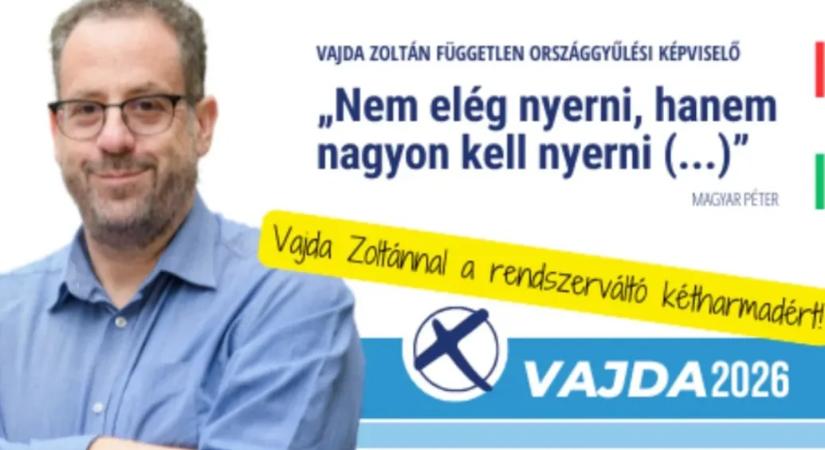 Magyar Péter-idézettel kampányol az óellenzéki politikus, aki az MSZP támogatásával indul rá a Tiszára Budapesten