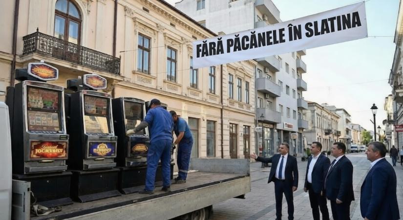 Slatina lehet az első nyerőgépmentes romániai város – hírmix