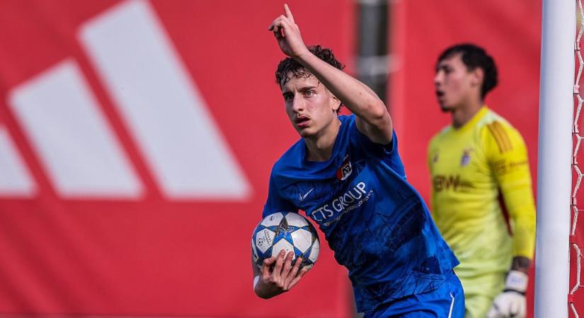 Légiósok: Megállíthatatlan a magyar tehetség, duplázott a Benfica ellen az ifi BL-ben! - videók