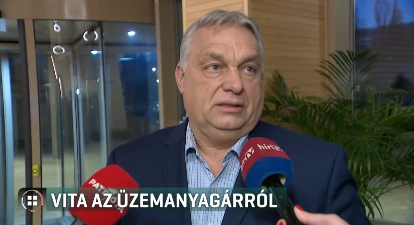 Ezerforintos benzinárról beszél a miniszterelnök, Magyar Péter szerint hazudik