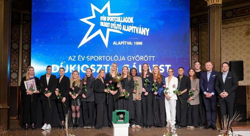 Tarolt az Audi ETO a győri sportgálán