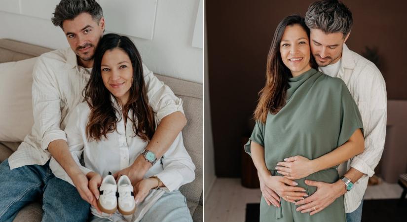 Szabados Ági babát vár – fotók