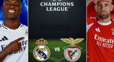 Real Madrid – Benfica: Forró hangulat és minimális előny a Bernabéu-estén