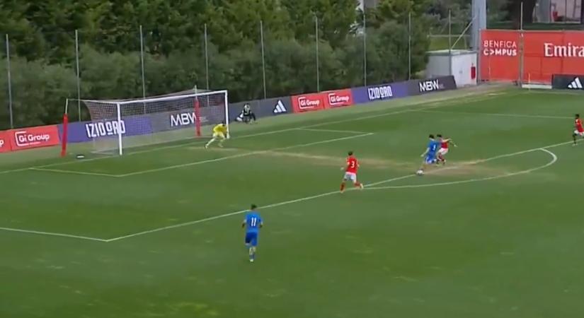 Kovács Bendegúz két gólt is lőtt az ifjúsági BL-ben, de kiesett a csapata