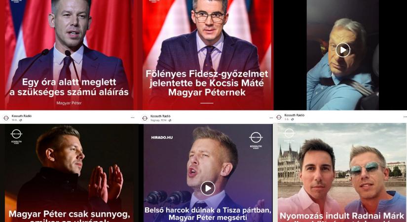 A közmédia szerint a Facebook-oldalukon nem kérhető számon, hogy óriási túlsúlyban a Fidesz mondanivalóját tolták