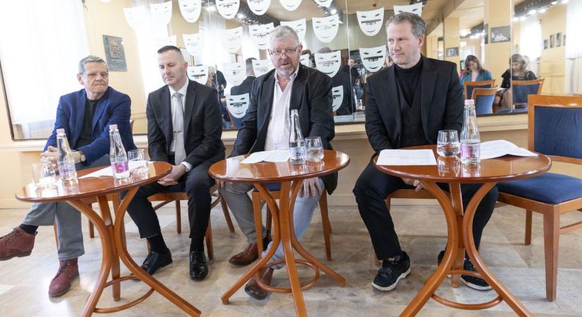 István, a király Zalaegerszegen, s Berkes Dániel örökös tag lesz. Ismertették a jövő évadot (galéria)