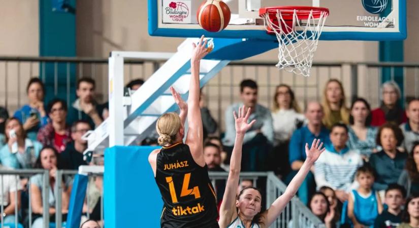 Juhász Dorkáék kikaptak, még meg kell harcolniuk az elődöntőért a női kosár Euroligában
