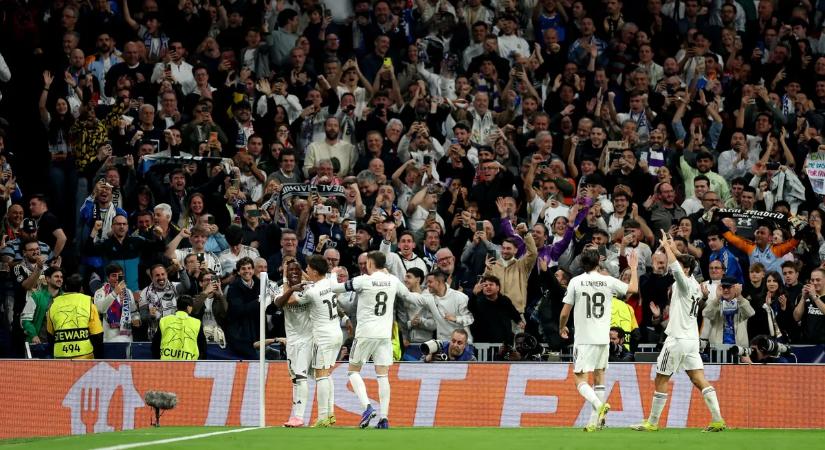 Vinícius ezúttal is betalált, a Real Madrid kettős győzelemmel jutott tovább a Benfica ellen