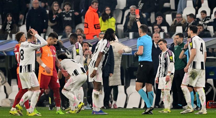 Tíz emberrel hosszabbításra mentett a Juve, de így is Sallaiék jutottak a 16 közé