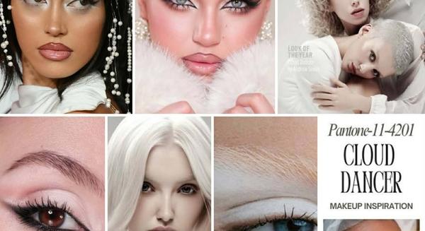 Sminkkisokos: 2026 fehér sminktrendje, avagy a csendes elegancia árnyalata, a Cloud Dancer
