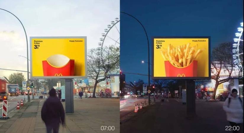 Haladó Nyugat: ramadán idején leszedi az ételfotókat a hirdetőtábláiról a McDonald's Németországban