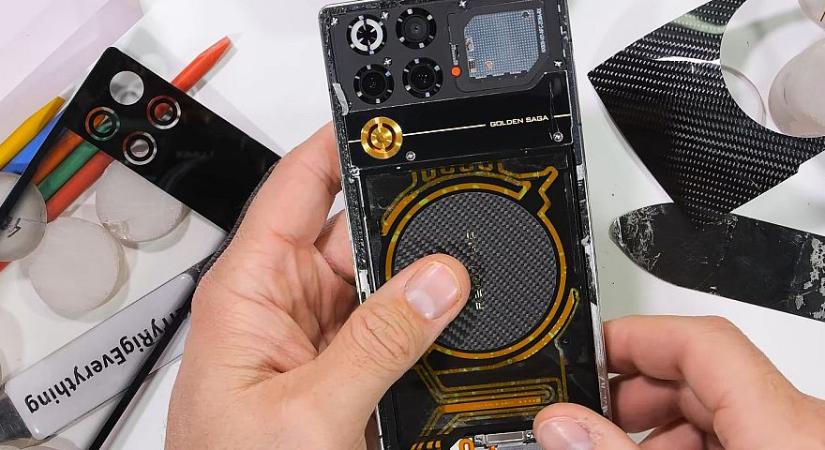 Videón, ahogy szétkapják a Redmagic új, állítólag valódi arannyal készült telefonját