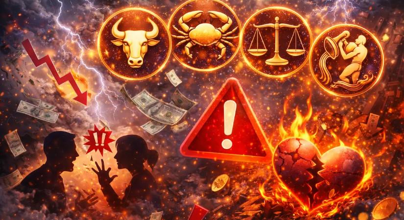 4 csillagjegynek rossz hírt hoztunk: Teljesen felborul az életük