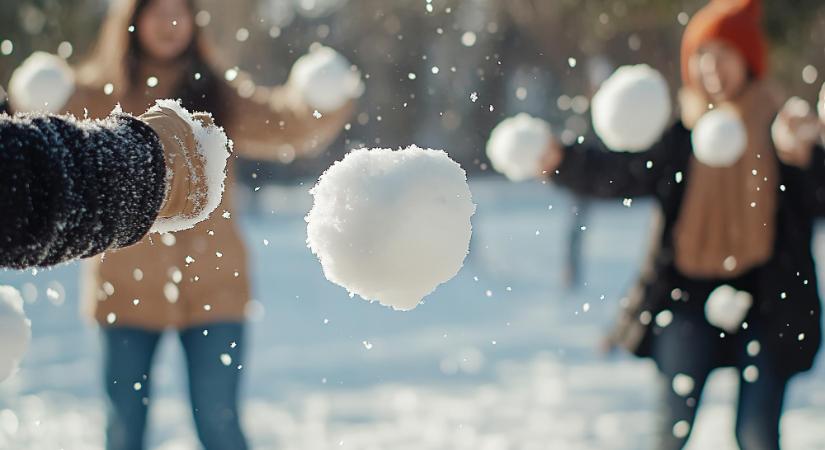 Hógolyózásnak indult, botrány lett belőle