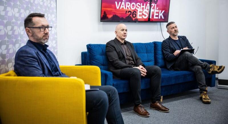 9 színházi előadással vár a Városházi Esték Békéscsabán