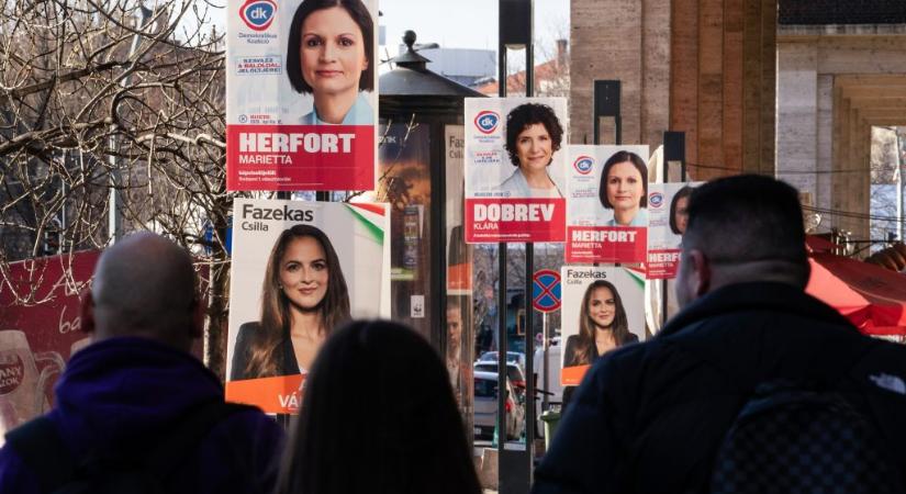 Újra itt a plakátrengeteg – máris elborította a kampány Budapest utcáit