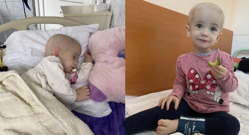 "Közölte az orvos, hogy a 2 éves angyalarcú kislányunknak agydaganata van" - Hanna édesanyja megtörten nyilatkozott