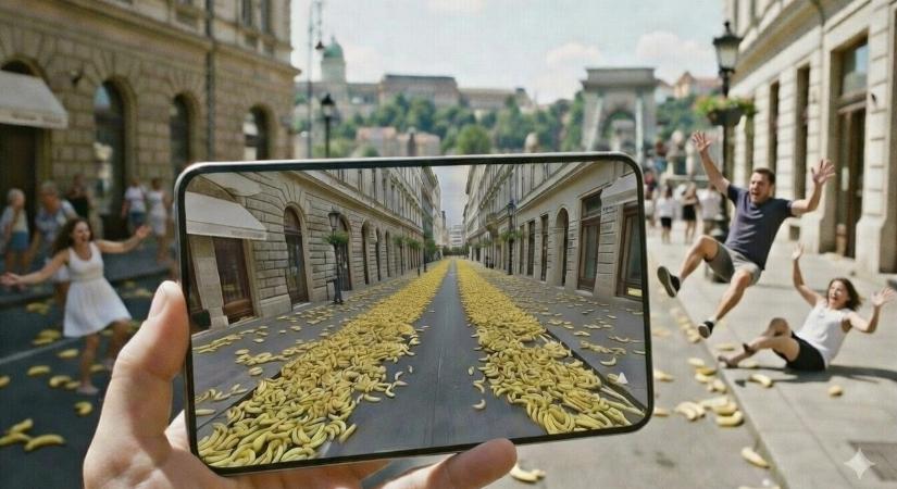 Utcakép banánnal: félrecsúszhat a Google Térkép fókusza