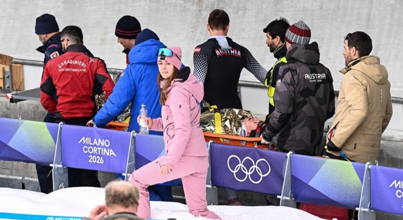 „Még mindig fáj” – napokkal az olimpián történt bukása után engedték ki a kórházból a bobost
