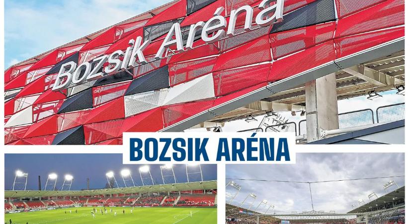 NS-képeslap: Modernizált stadion Kispesten
