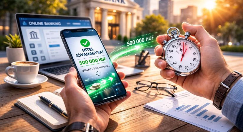 Nagy banki sebességteszt 2026: Stopperrel mértük, melyik bank utal 60 percen belül