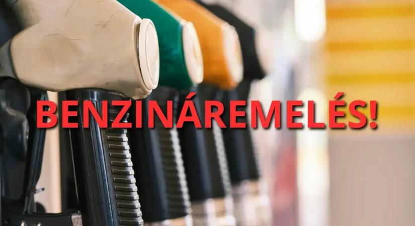 Benzináremelés: Péntektől jön az emelkedés, a gázolajnál nagyon ugrik fölfele az ár!