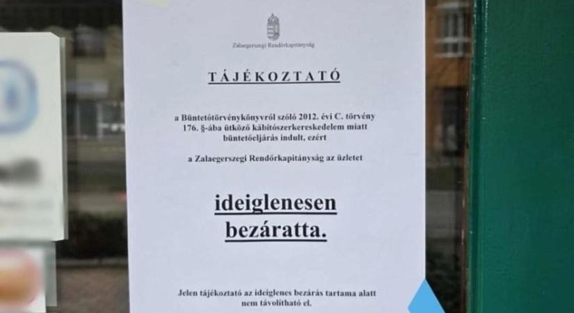 Ezért zárták be a zalai vendéglátóhelyet – az olasz díler nemcsak árulta a drogot, fogyasztott is kokaint