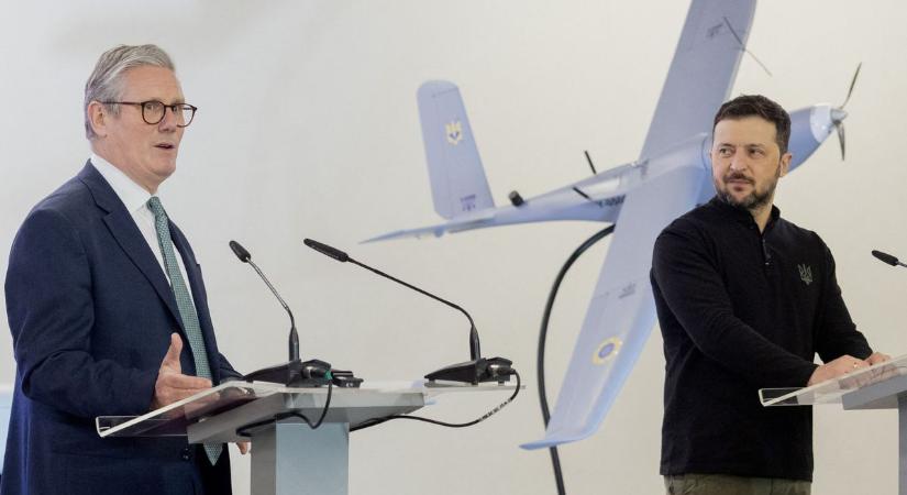 Ukrajna terjeszkedni kezdett Európában: bejelentették, mostantól az Egyesült Királyságban gyártják a méregdrága harci drónokat