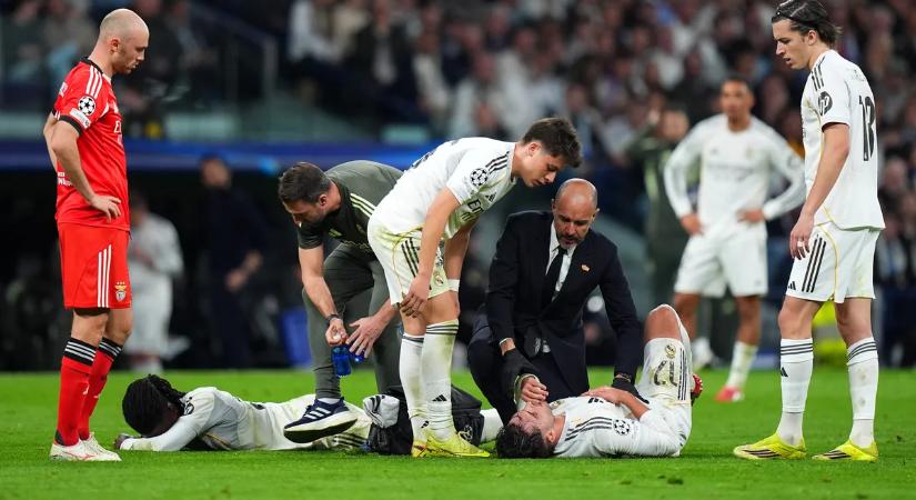 Ijesztő sérülése után üzent a Real Madrid hátvédje