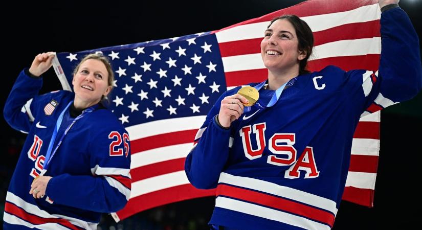 Reagált Trump „viccére” a női hokiválogatott kapitánya: ízléstelen és szerencsétlen