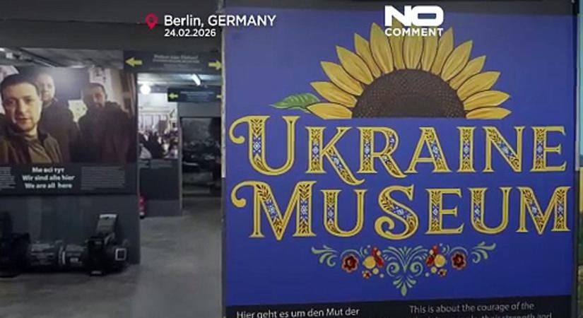 Németország megnyitotta ukrajnai háborús múzeumot Berlinben