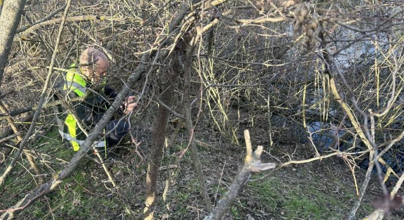 Drónokkal, terepmotorokkal is keresik az eltűnt férfit