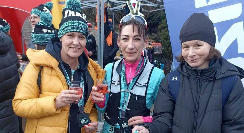 Dagonyázva nyertek érmeket a kaposvári futók a Bodri Trail-en