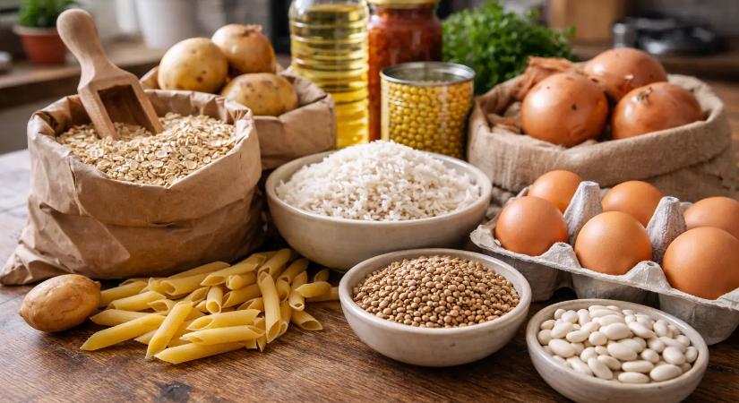 Ha nincs sok pénzed a hó végére – ezek a leglaktatóbb és legolcsóbb élelmiszerek