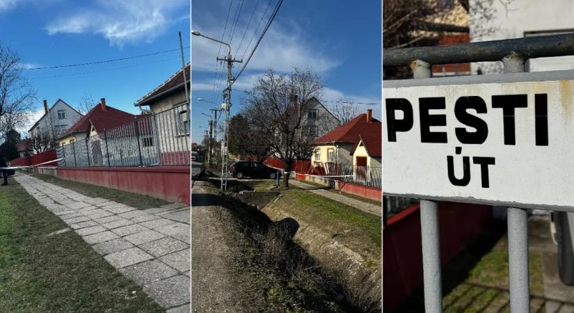 Most érkezett: rendőrök ásnak egy ceglédberceli kertben - 27 éve eltűnt nő holttestét keresik